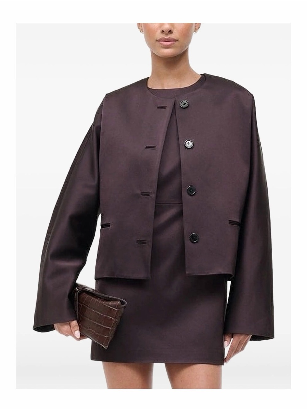 STAUD Cropped Jacket